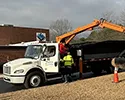 Road Department Grapple Truck