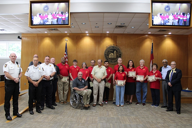 Graduation Day for Citizens’ Fire Academy