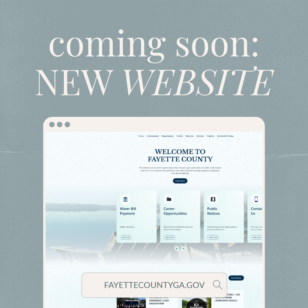 New Website Coming Soon