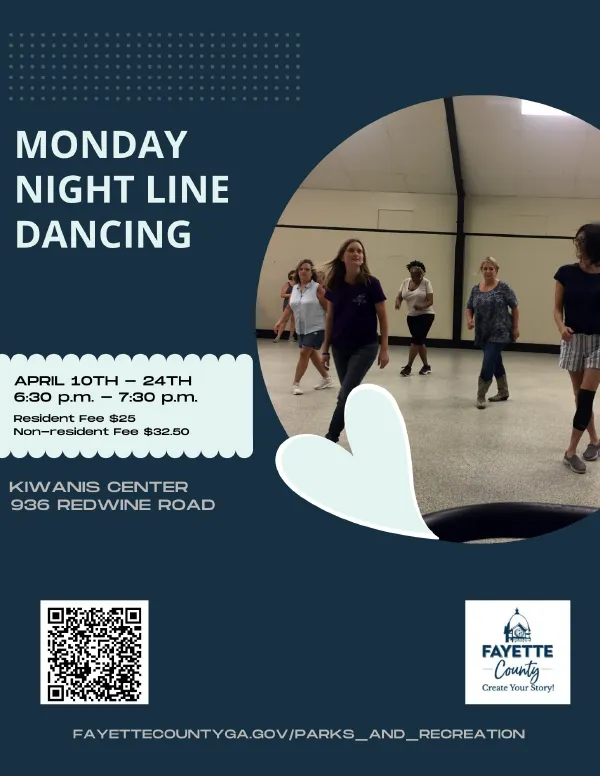 April Line Dance Flyer