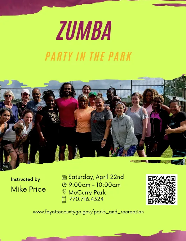 Zumba Party Flyer