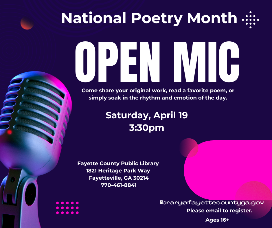 Open Mic Poetry Night